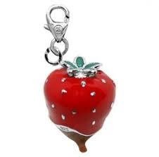 Dije Frutilla con Chocolate