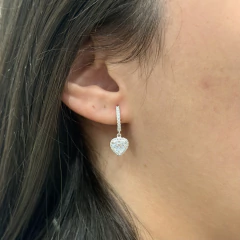 Aros LOVE colgante - Diez y Diez Joyas