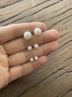 Aros Perla de Rio - Diez y Diez Joyas