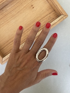 Imagen de Anillo Oval Plata 925