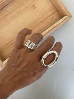Anillo Oval Plata 925 - Diez y Diez Joyas
