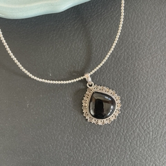 Dije Onix Plata 925