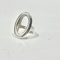 Anillo Oval Plata 925