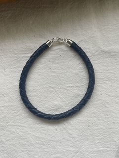 Pulsera cuero Trenzada Redonda - tienda online