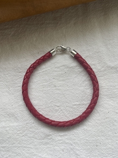 Pulsera cuero Trenzada Redonda en internet