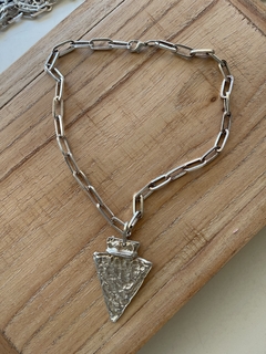 Conjunto Flecha bañado en Plata - comprar online