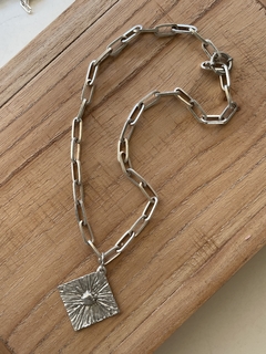 Conjunto punto bañado en Plata - comprar online
