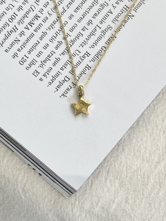 Cadena con Estrella Oro 18k
