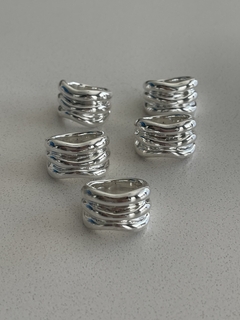 Anillo Okla Plata Inflada