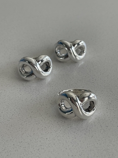 Anillo Infinito Plata Inflada
