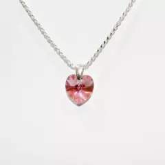 Conjunto Cristal Corazón 10mm - tienda online