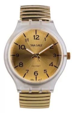 Reloj Ona Saez 4500 Dorado
