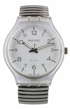 Reloj Ona Saez 4500 Plateado - comprar online