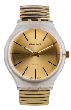 Reloj Ona Saez 4500 Dorado - comprar online