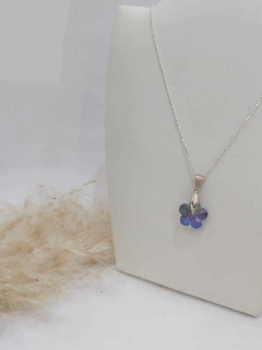 Dije Cristal Flores 10mm (9-180)