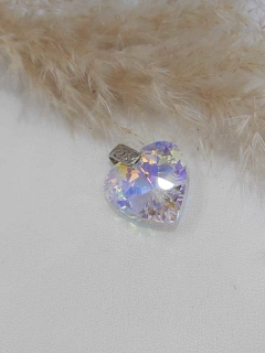 Dije Cristal Corazon 28mm - comprar online