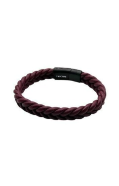 Pulsera cuero con Acero Tascani - comprar online