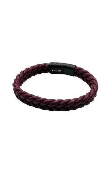 Pulsera cuero con Acero Tascani - comprar online