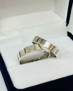 Alianzas Plata 925 CINTA 2 - Diez y Diez Joyas