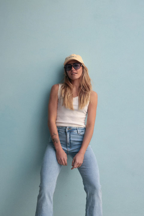 JEAN SEMI OXFORD CELESTE - comprar online