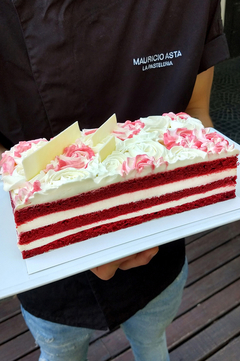 RED VELVET MEDIA TORTA - comprar online