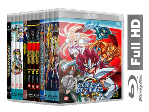 Saint Seiya Completo em Blu Ray