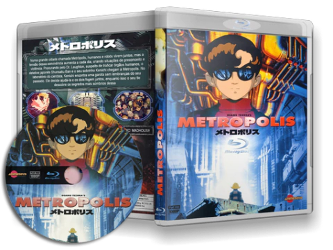 Anime Metropolis Blu Ray cover