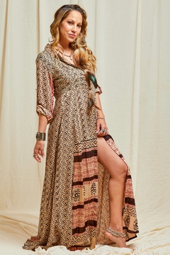 VESTIDO LARGO SHAKTI TRIBAL