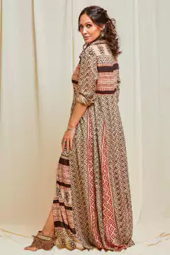 VESTIDO LARGO SHAKTI BLOCK PRINT en internet