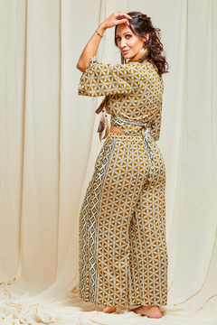 PANTALON ALMA BLOCK PRINT FLOR DE LA VIDA en internet