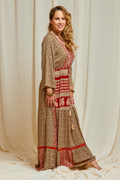 VESTIDO LARGO DANA BORDO I - comprar online