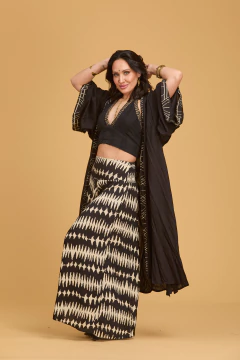 PANTALON TRIBAL NEGRO - tienda online