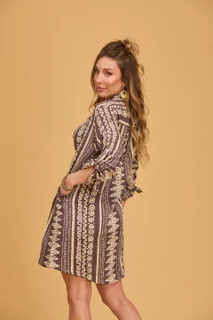 CAMISA TRIBAL GRIS en internet