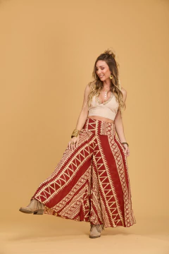 PANTALON TRIBAL BORDO en internet