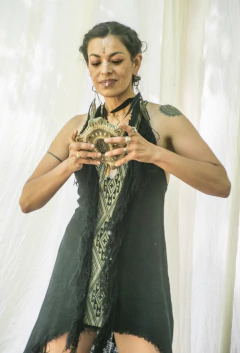 VESTIDO SHAMANIC NEGRO - comprar online