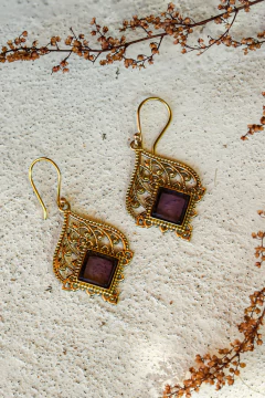 AROS PRITHIVI DORADO en Diferentes Piedras