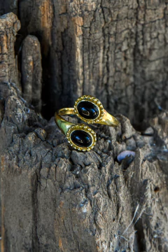 ANILLO ETER DORADO en diferentes piedras - Milega
