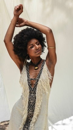 VESTIDO SHAMANIC NATURAL