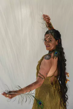 VESTIDO SHAMANIC OLIVA - Milega