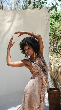 VESTIDO SHAMANIC TOSTADO - comprar online