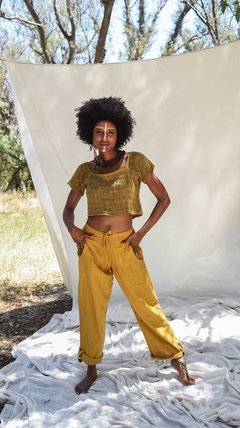 PANTALON MOSTAZA