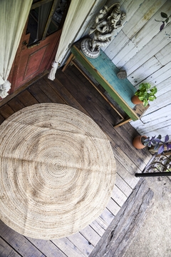 Alfombra Yute Circular Grande - comprar online