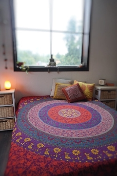 Covers psy mandalas 2 plazas violeta en internet