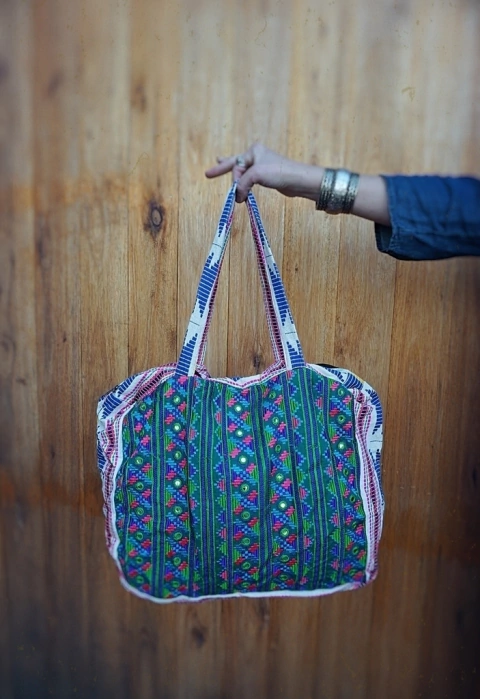 Bolso Bordado rectangular