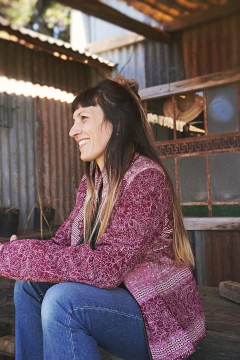 Campera Parvati bordó