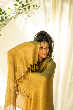 CHAL CON FLECOS OLIVA en internet