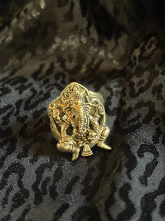 ANILLO GANESHA DORADO - Milega