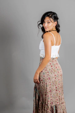 MAGA TOP BLANCO - comprar online