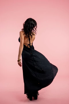 VESTIDO LARGO VENUS NEGRO en internet