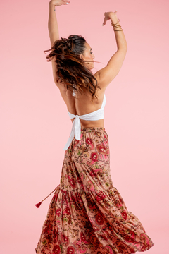 FALDA LARGA MAEVE ROSA